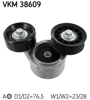 Tendicinghia, Cinghia Poly-V - VKM 38609 SKF